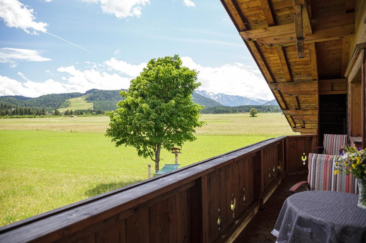 Landhaus Lindl - Ein Ruhiges Platzl Zum Wohlfuehlen Leutasch Esterno foto